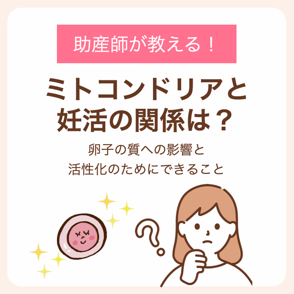 助産師が教える卵子の質への影響と活性化のためにできること